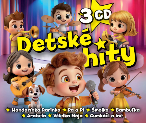 Zvok 3CD BOX - Detské hity Zune trade