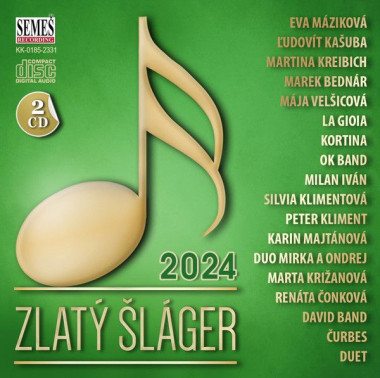 Knjiga Zlatý Šláger:  Výber 2024 Zlatý Šláger
