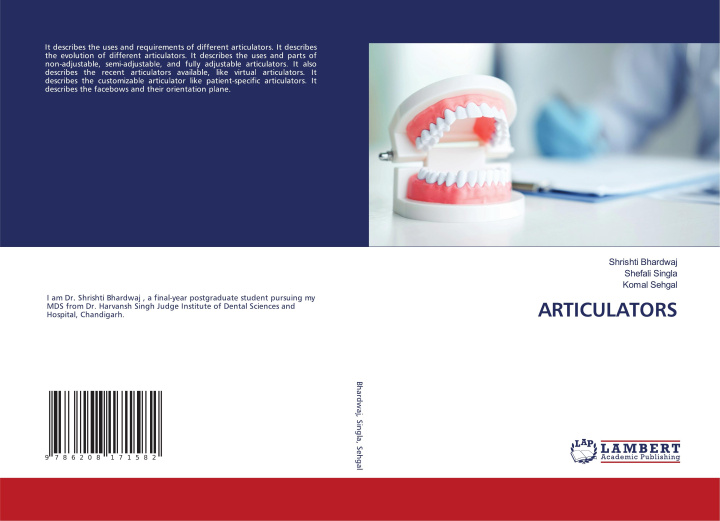 Book ARTICULATORS Shrishti Bhardwaj