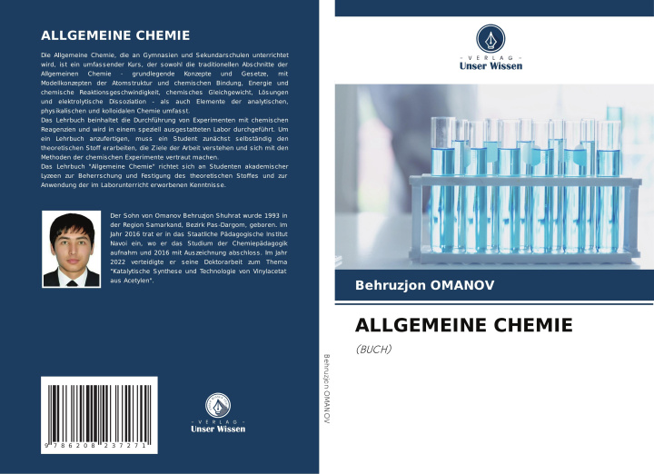 Книга ALLGEMEINE CHEMIE BEHRUZJON OMANOV