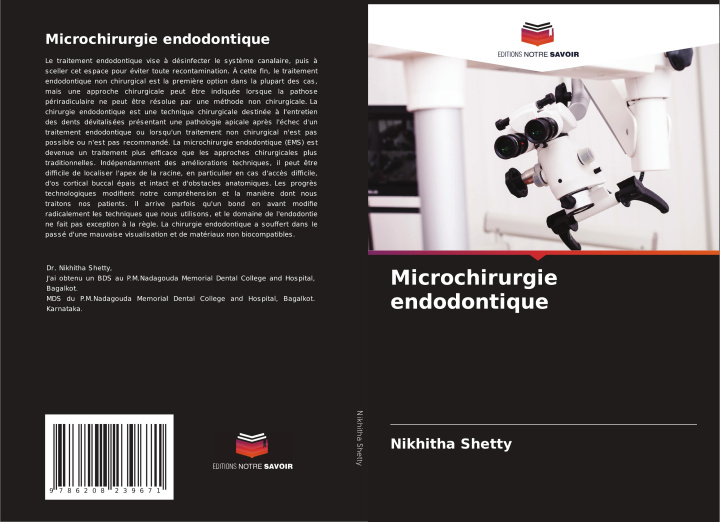 Книга Microchirurgie endodontique Nikhitha Shetty