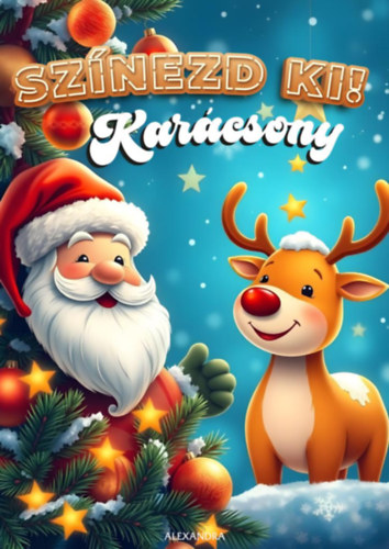 Книга Színezd ki! - Karácsony 