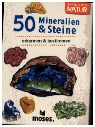 Spel/speelgoed Exp Natur 50 Mineralien und Steine Carola von Kessel