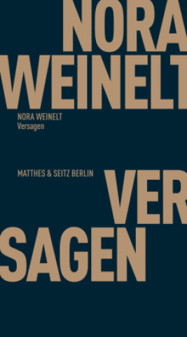 Buch Versagen Nora Weinelt