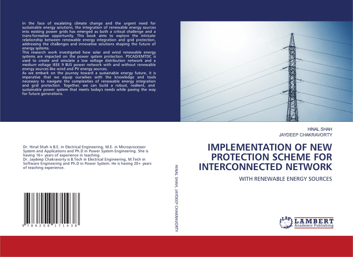 Книга IMPLEMENTATION OF NEW PROTECTION SCHEME FOR INTERCONNECTED NETWORK HINAL SHAH