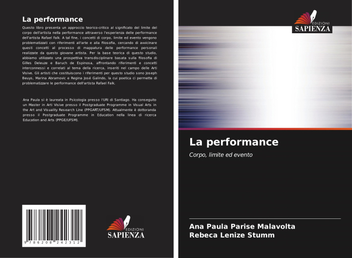 Book La performance Ana Paula Parise Malavolta