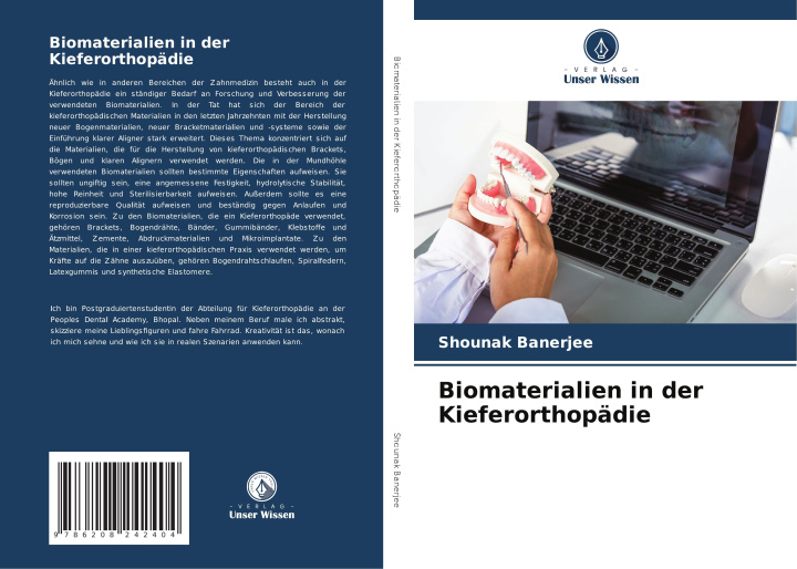 Knjiga Biomaterialien in der Kieferorthopädie Shounak Banerjee