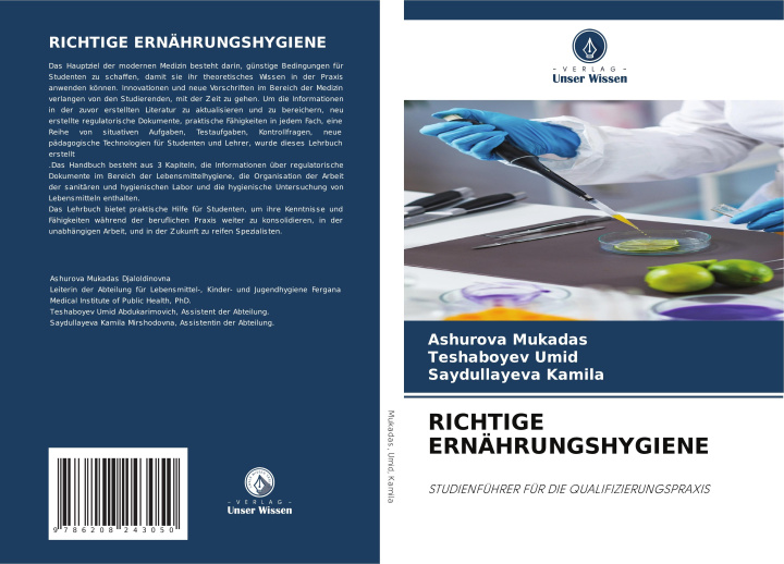 Книга RICHTIGE ERNÄHRUNGSHYGIENE Ashurova Mukadas