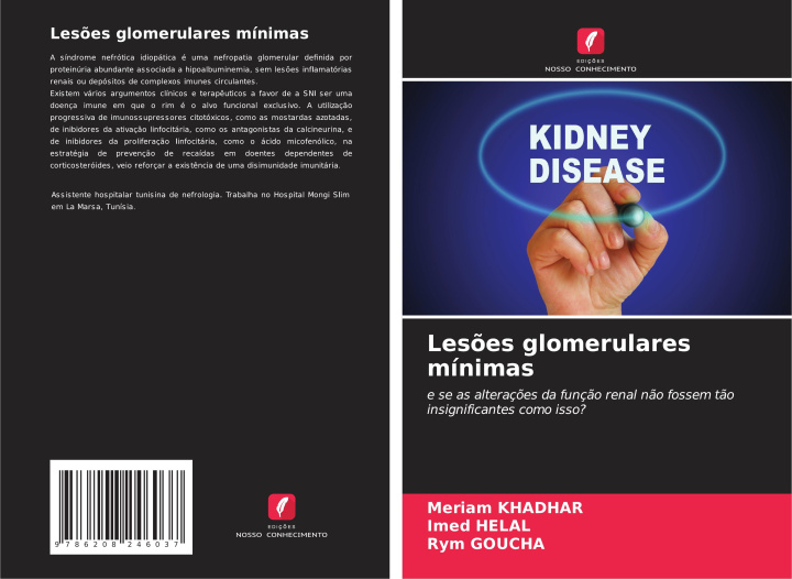 Книга Lesões glomerulares mínimas Meriam Khadhar