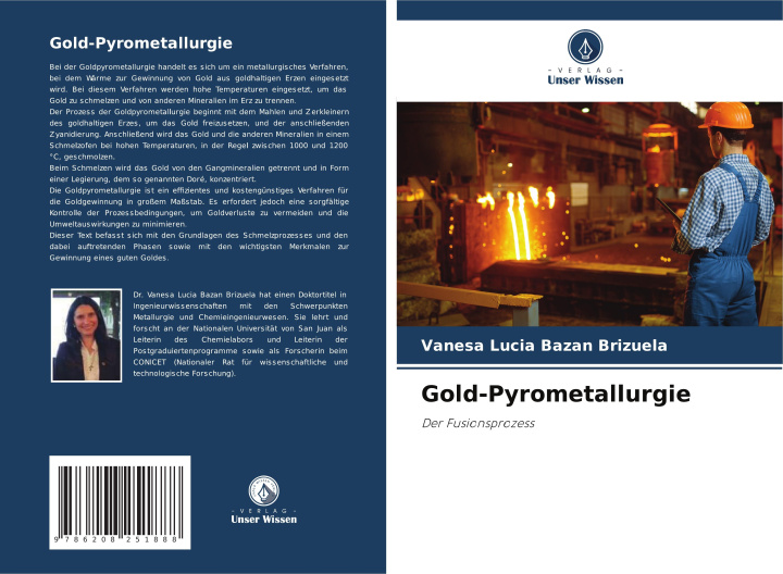 Книга Gold-Pyrometallurgie Vanesa Lucia Bazan Brizuela