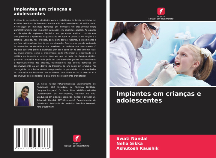 Книга Implantes em crianças e adolescentes Swati Nandal