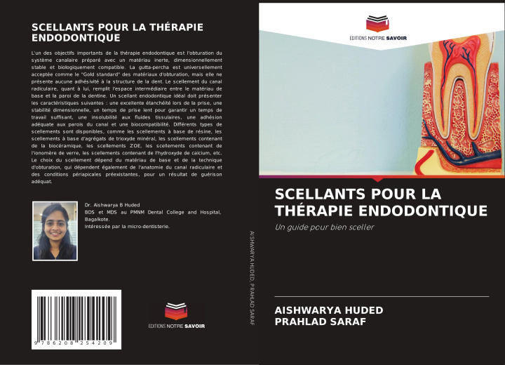 Libro SCELLANTS POUR LA THÉRAPIE ENDODONTIQUE AISHWARYA HUDED