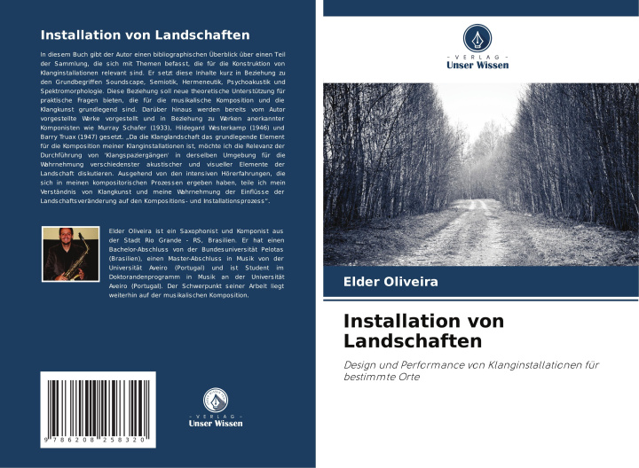 Knjiga Installation von Landschaften Elder Oliveira