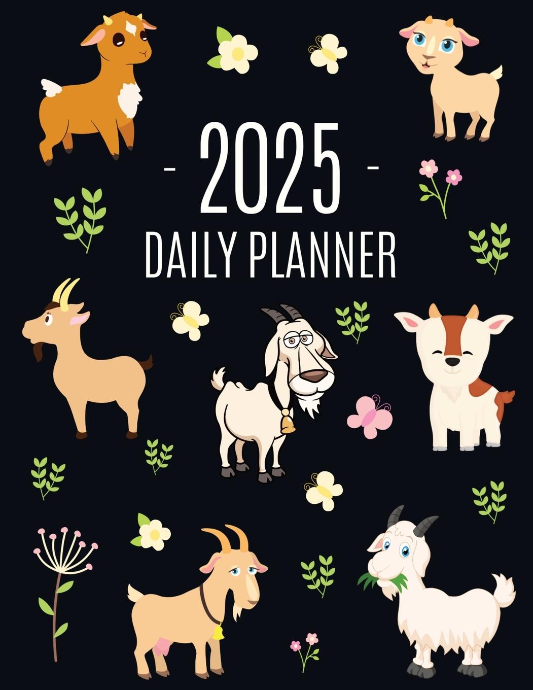 Книга Goat Planner 2025 Happy Oak Tree Press