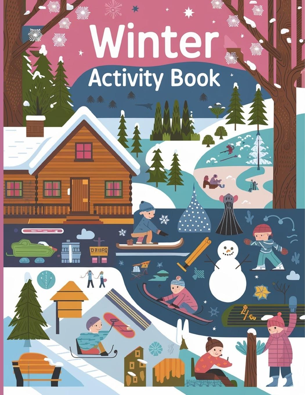 Kniha Winter Activity Book for Kids Laura Bidden