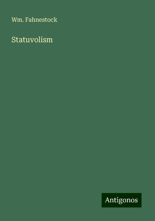 Knjiga Statuvolism 