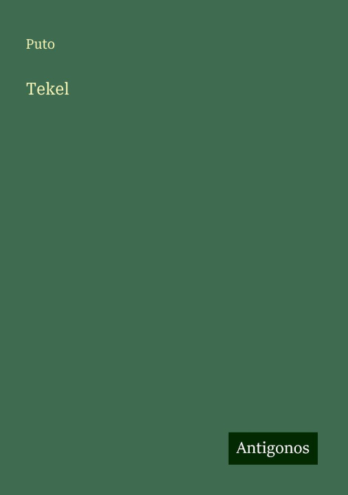 Knjiga Tekel 