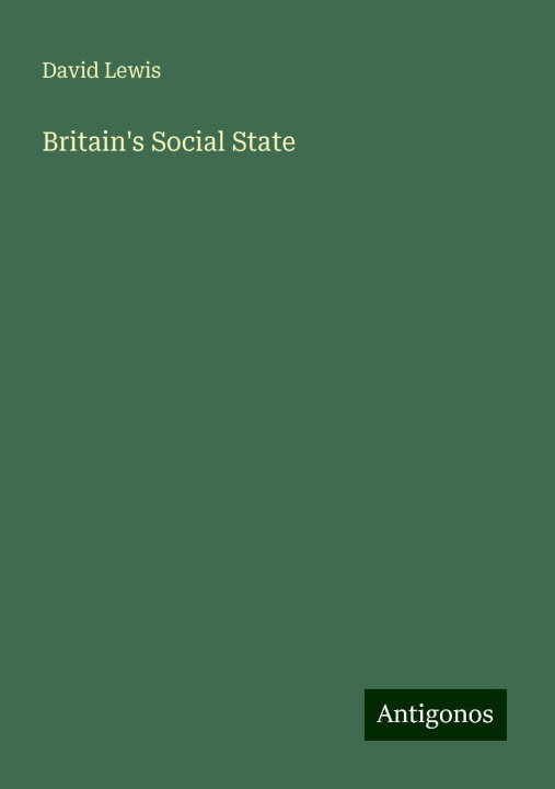 Книга Britain's Social State 