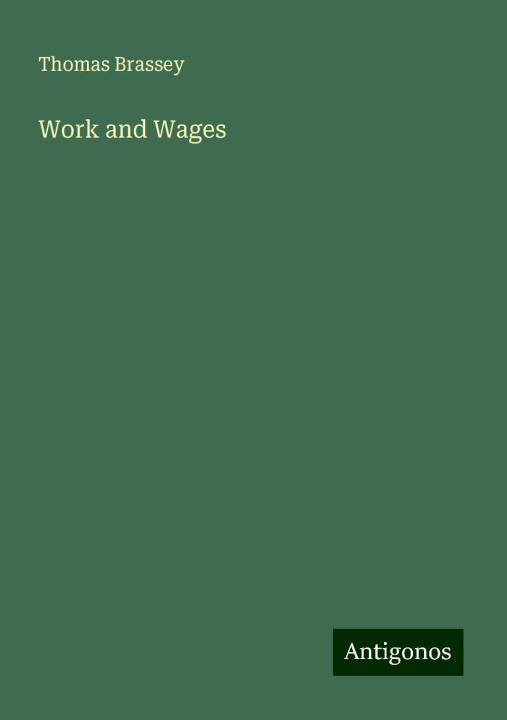 Книга Work and Wages 