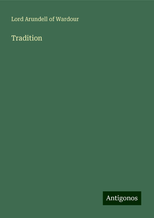 Knjiga Tradition 