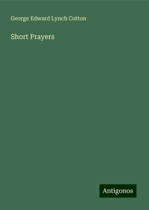 Knjiga Short Prayers 