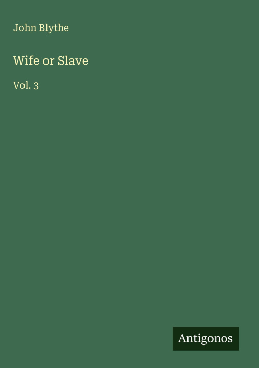 Книга Wife or Slave 