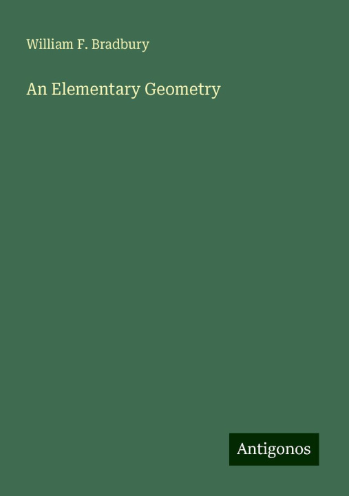 Книга An Elementary Geometry 
