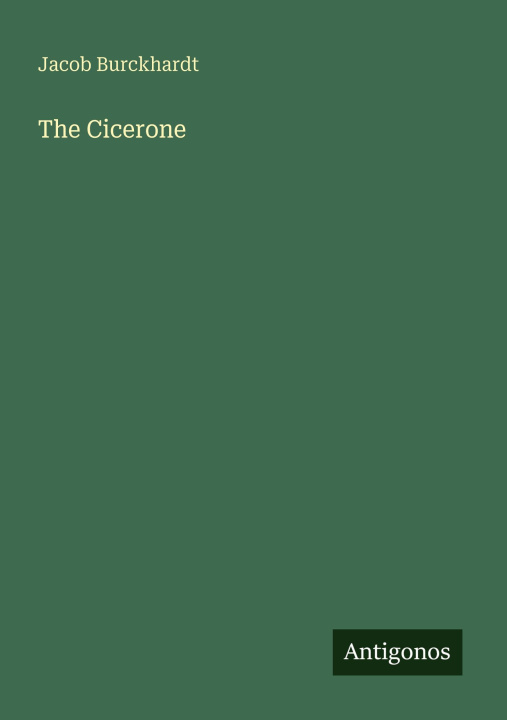Knjiga The Cicerone 