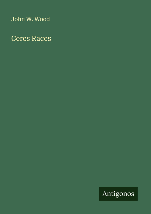 Knjiga Ceres Races 