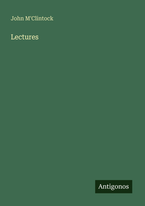 Knjiga Lectures 