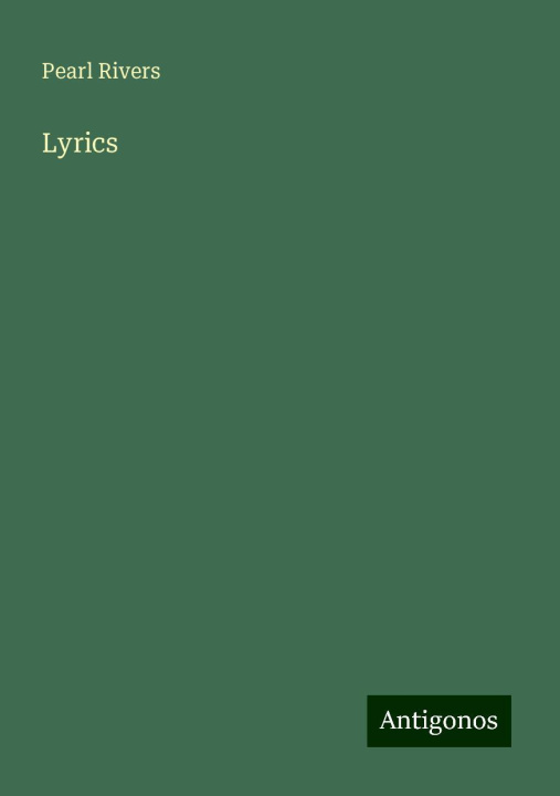 Книга Lyrics 