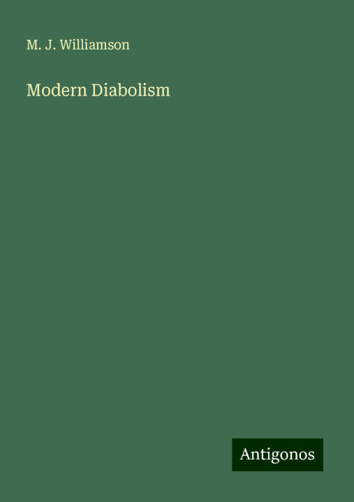 Knjiga Modern Diabolism 