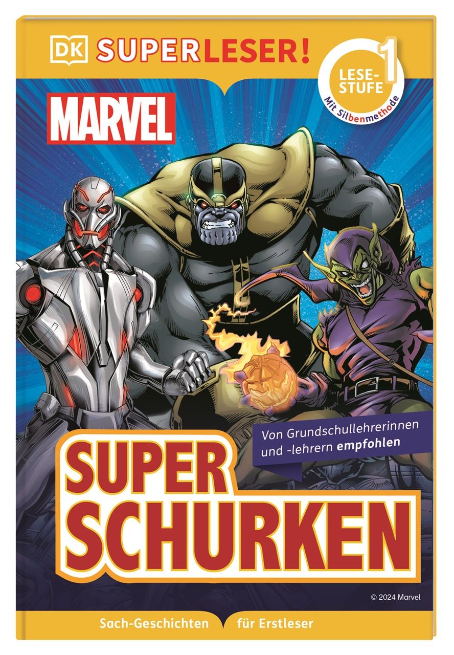 Книга SUPERLESER! Marvel Superschurken DK Verlag - Kids