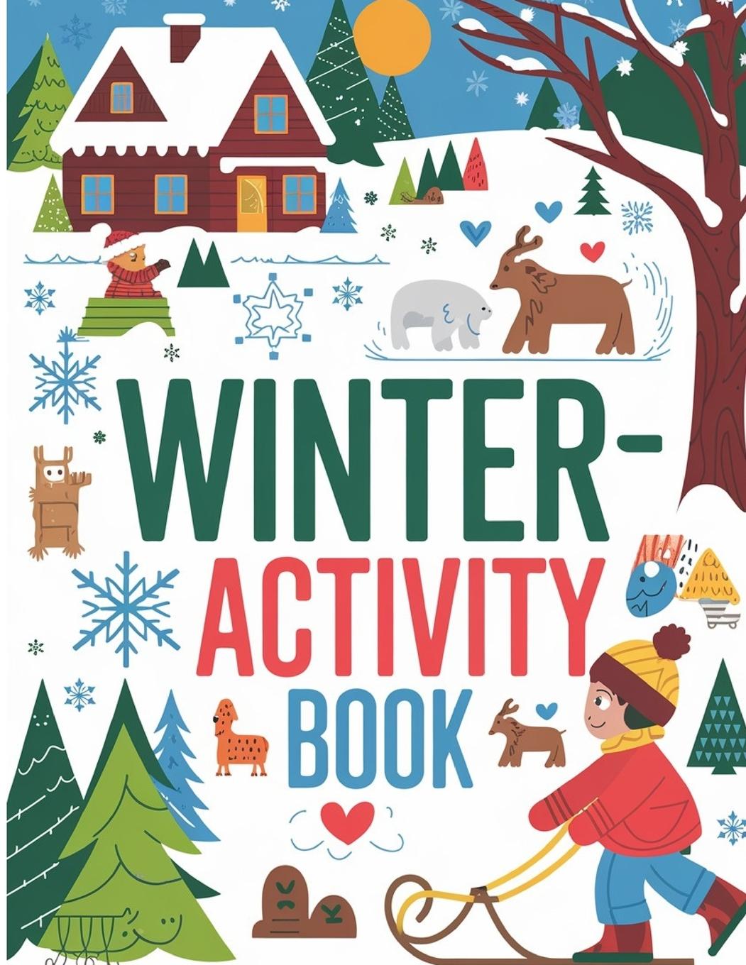 Книга Winter Activity Book for Kids Laura Bidden