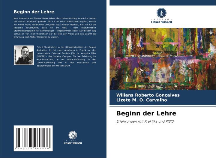 Knjiga Beginn der Lehre Lizete M. O. Carvalho