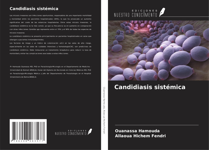Книга Candidiasis sistémica Allaoua Hichem Fendri