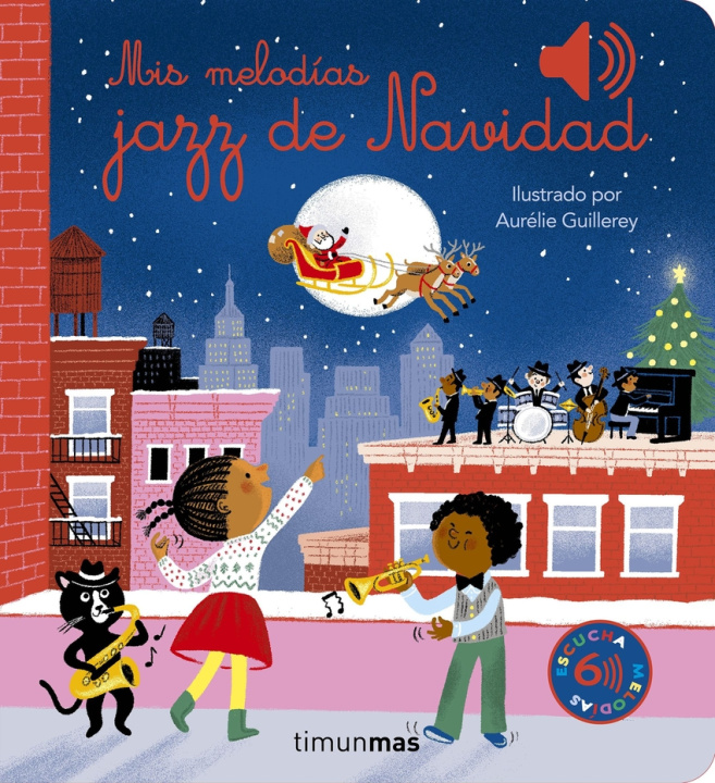 Книга Mis melodías jazz de Navidad Aurélie Guillerey