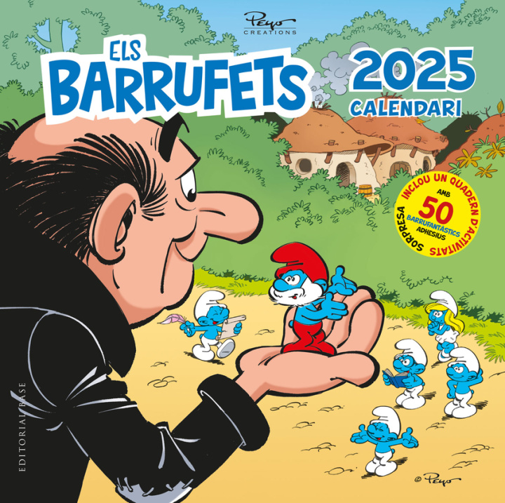 Книга Calendari Barrufets 2025 