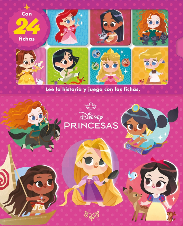 Book Princesas. Libro memory Disney