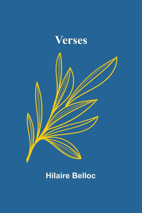 Knjiga Verses Hilaire Belloc