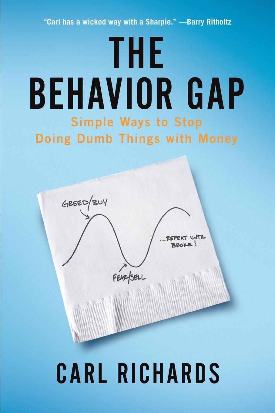 Boek The Behavior Gap Carl Richards