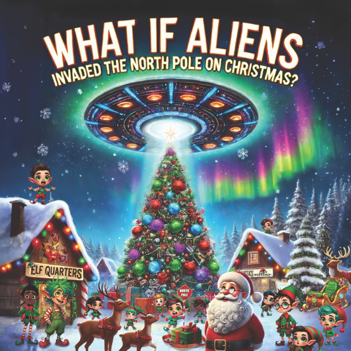 Kniha What If Aliens Invaded The North Pole On Christmas? Monique Moussan