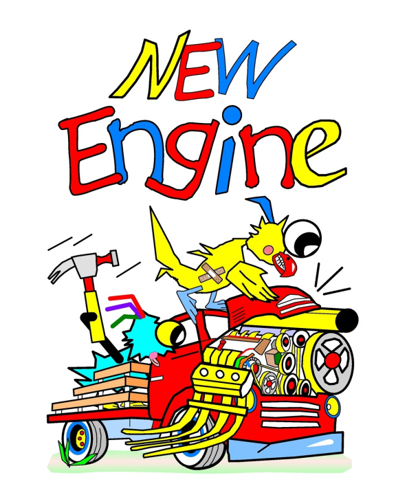 Knjiga New Engine Debralee Rooney Lyndon