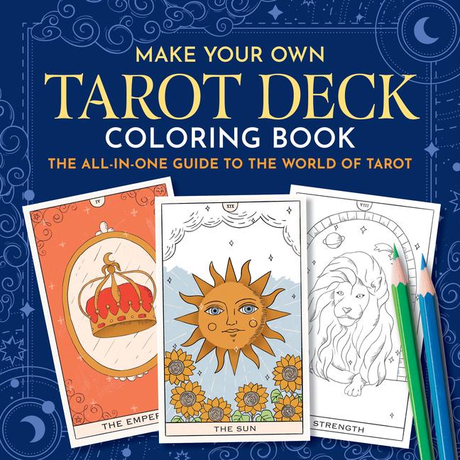 Buch Make Your Own Tarot Deck Coloring Book FRECHVERLAG