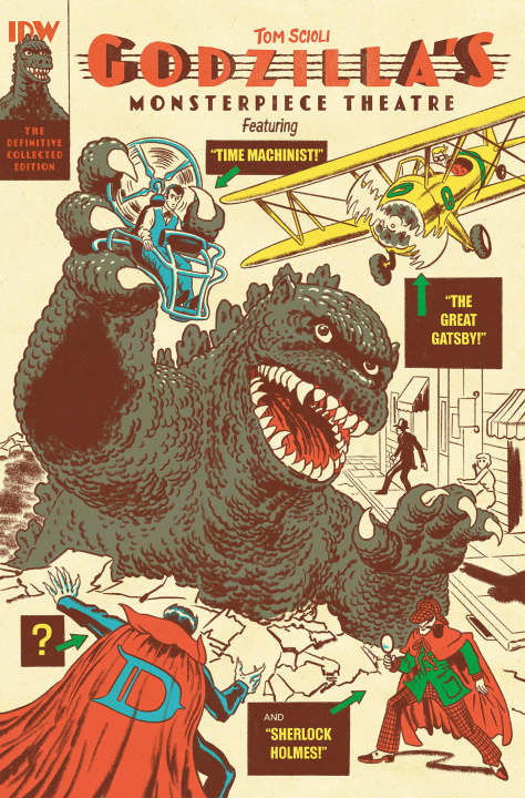 Libro Godzilla's Monsterpiece Theatre SCIOLI TOM