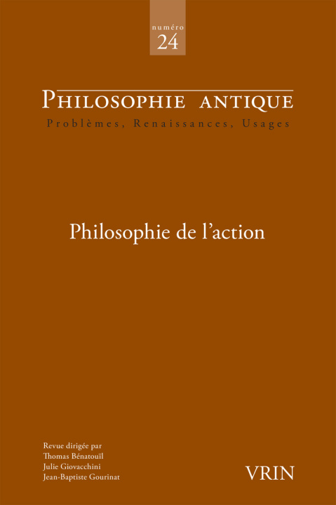Knjiga Philosophie de l'action 