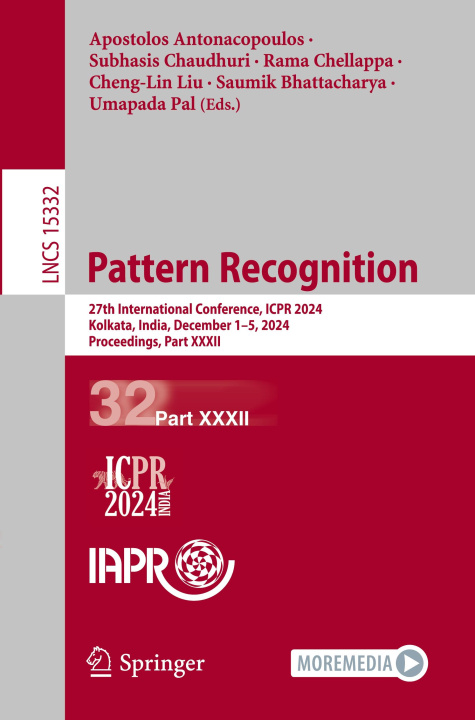 Książka Pattern Recognition Apostolos Antonacopoulos