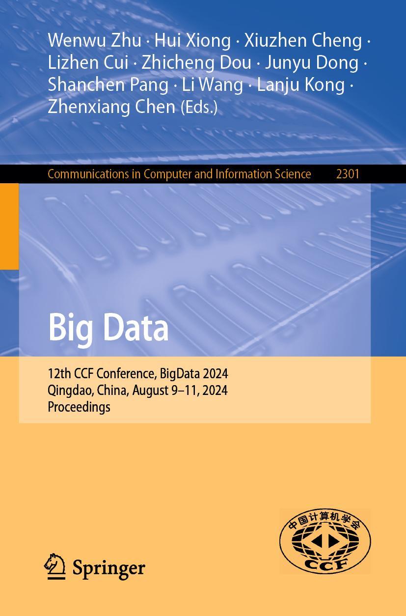 Книга Big Data Wenwu Zhu