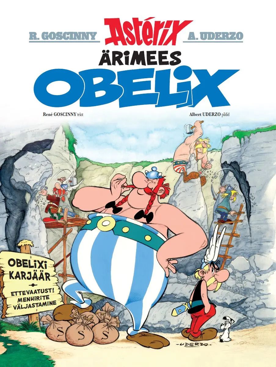 Carte Asterix. ärimees obelix René Goscinny