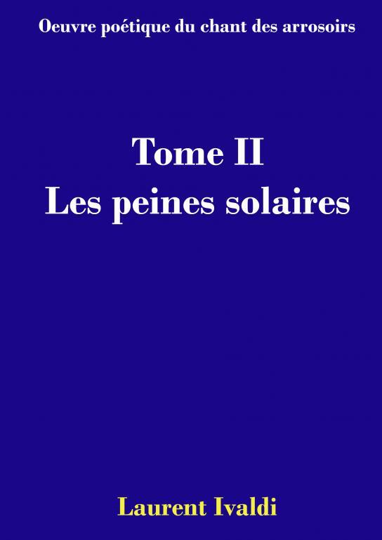 Knjiga Les peines solaires Ivaldi